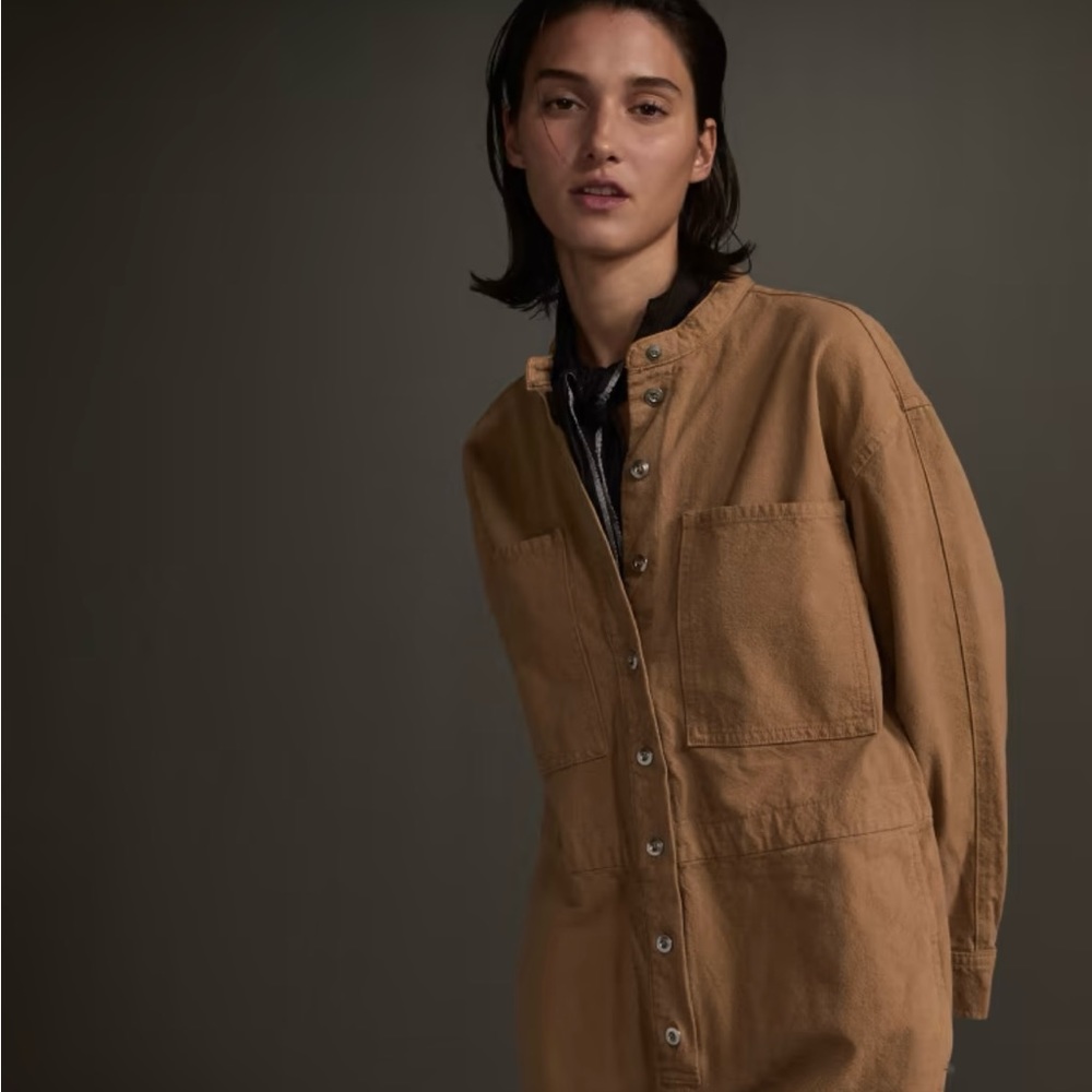 Everlane Canvas Organic Cotton Coveralls Size Small NWT - Picture 6 of 7